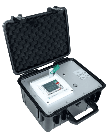 Affordable mobile chart recorder in a case - DS 400 mobile